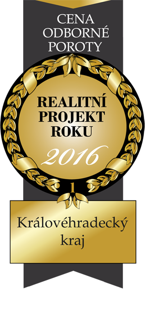 Cena odborné poroty - Realitní projekt roku 2016 - Královehradecký kraj